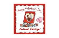 Happy Valentine's Day, Curious George!: With Fold