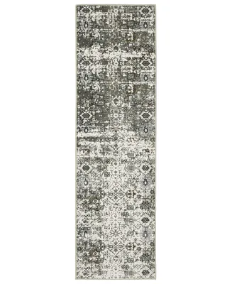 Km Home Astral 5501ASL 2'3" x 7'6" Runner Area Rug