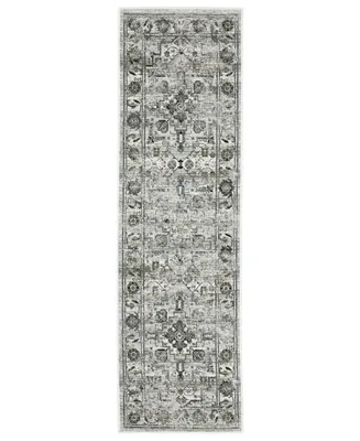 Km Home Astral 020ASL 2'3" x 7'6" Runner Area Rug