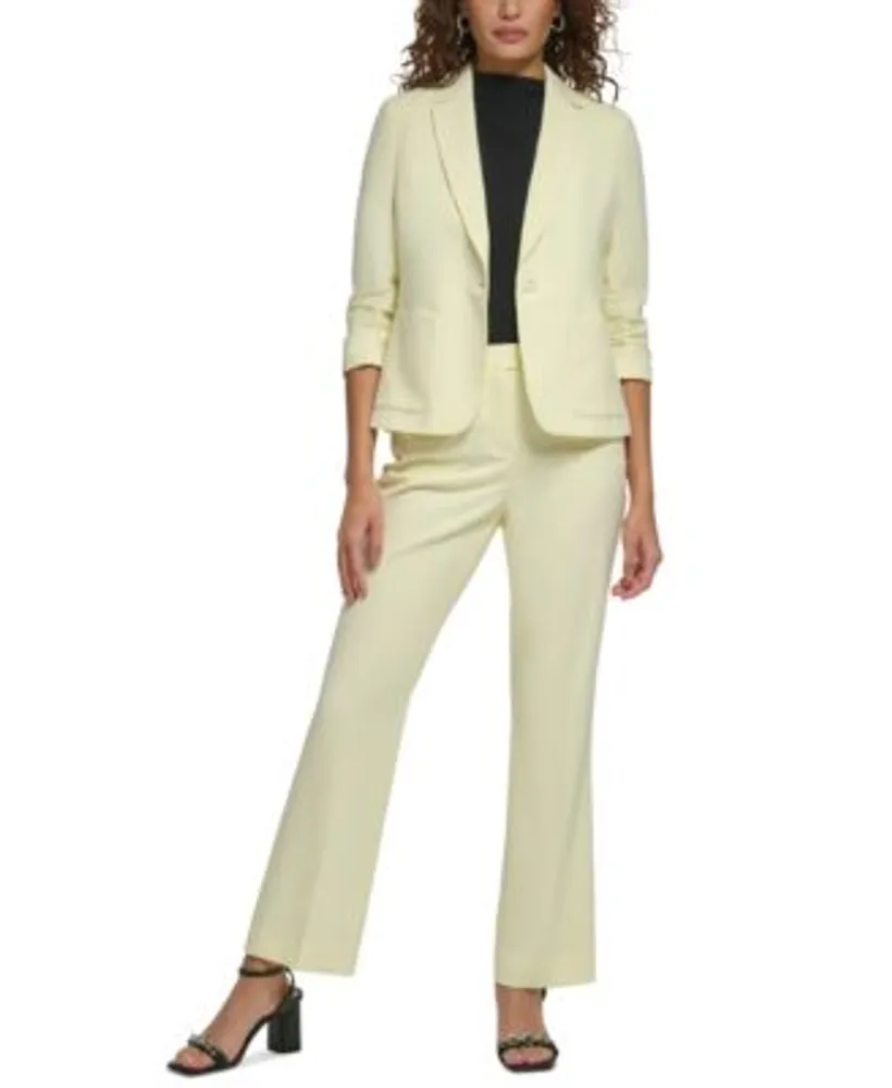 Calvin Klein Lux Stretch Suiting Modern Fit Highline Tapered StraightLeg  Pants  The Shops at Willow Bend
