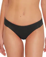 Trina Turk Women's Monaco Shirred-Side Bikini Bottoms