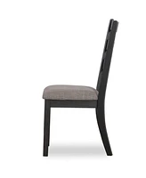 Ansel Black Dining Chair, Set of 2