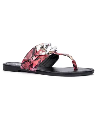 New York & Company Women's Cassandra Thong Sandal