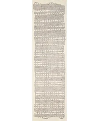 Bb Rugs Natural Wool NWL26 2'6" x 8' Runner Area Rug