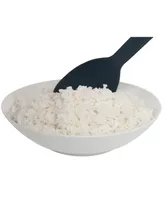 Helen's Asian Kitchen Rice Kit with Stainless Steel Japanese Rice Washing Bowl and Silicone Never Stick Rice Paddle