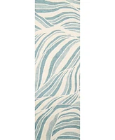 Bb Rugs Loop LOP176 2'6" x 8' Runner Area Rug