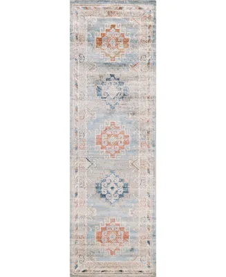 Bb Rugs Novo NOV301 2'6" x 8' Runner Area Rug