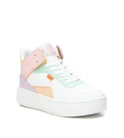 Women's Sneakers White With Multicolor Accent
