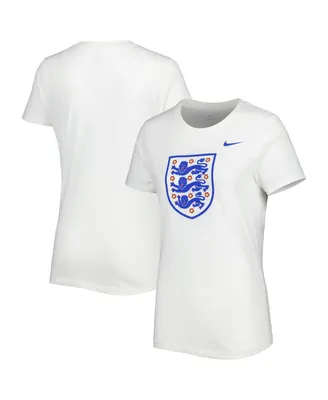 Women's Nike White England National Team Club Crest T-shirt