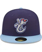 Men's New Era Navy Corpus Christi Hooks Authentic Collection 59FIFTY Fitted Hat