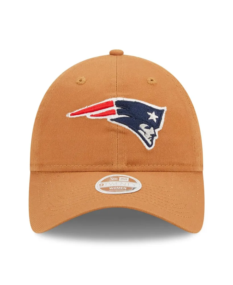 Women's New Era Brown New England Patriots Core Classic 2.0 9TWENTY Adjustable Hat