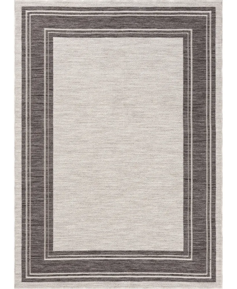 Closeout! Lr Home Wagner WAGNR82297 7'10" x 8'10" Outdoor Area Rug