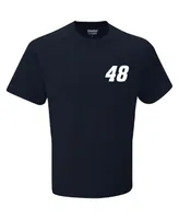 Men's Hendrick Motorsports Team Collection Navy Alex Bowman Exclusive Tonal Flag T-shirt