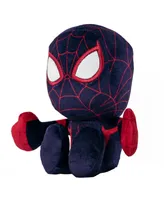 Bleacher Creatures Marvel Miles Morales Ultimate Spider-Man 8" Kuricha Sitting Plush - Soft Chibi Inspired Toy