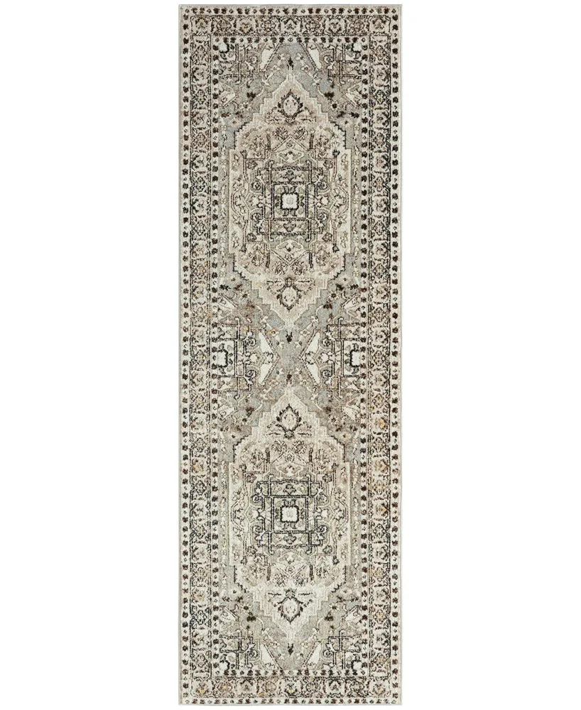 Global Rug Designs Cherish Washable Rug CWR20 2'2" x 7'2" Runner Area Rug