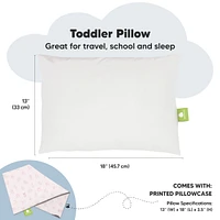 Toddler Pillow with Pillowcase