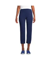 Lands' End Women's Tall Active Crop Yoga Pants