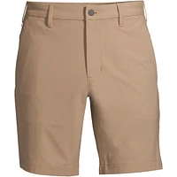 Lands' End Men's 9" Straight Fit Flex Performance Chino Golf Shorts