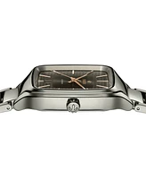 Rado Unisex Swiss Automatic True Square Gray High-Tech Ceramic Bracelet Watch 38mm