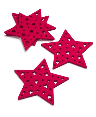 The Cellar Holiday Star Felt Coasters, Set of 4, Created for Macy's