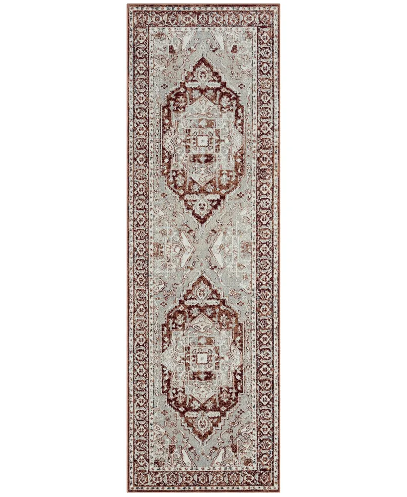 Global Rug Designs Cherish Washable Rug CWR20 2'2" x 7'2" Runner Area Rug