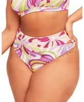 Adore Me Plus Darby Swimwear High-Waist Bikini Bottom