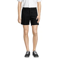 Lands' End Men's Comfort Waist 6" No Iron Chino Shorts