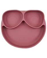 Tiny Teethers Designs Baby Girls Silicone Tableware, 3 Piece Set