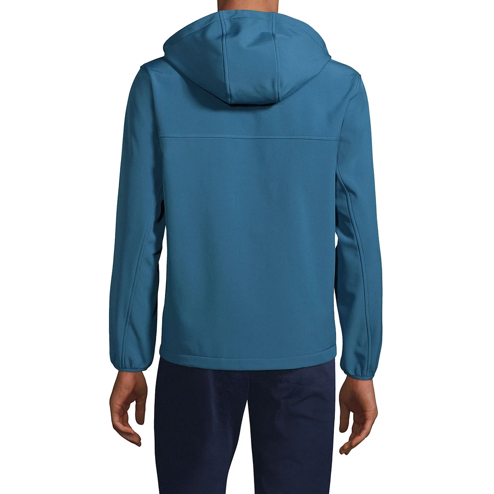 Lands' End Men's Softshell Stretch Fleece Jacket