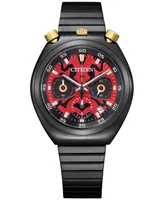 Citizen Men's Chronograph Star Wars Darth Maul Black-Tone Stainless Steel Bracelet Watch 38mm