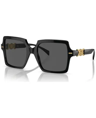Versace Women's Low Bridge Fit Sunglasses, VE4441F