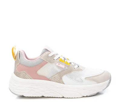 Xti Women's Sneakers By White With Multicolor Accent