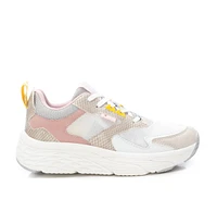 Xti Women's Sneakers By White With Multicolor Accent