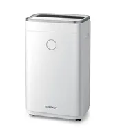 Costway 60-Pint Dehumidifier for Home & Basements 4000 Sq. Ft w/ 3-Color Digital Display