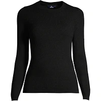 Lands' End Women's Cashmere Crewneck Sweater