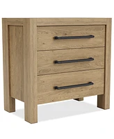 Davie Three Drawer Nightstand