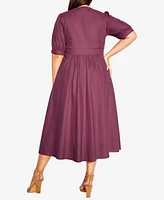 City Chic Women's Sunset Stroll Dress