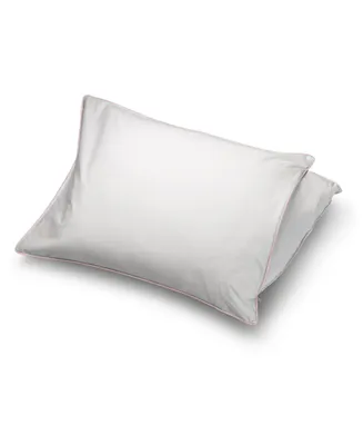 Pillow Gal White Goose Down Firm Density Side/Back Sleeper Pillow with 100% Certified Rds Down, and Removable Pillow Protector, King, White