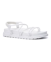 Olivia Miller Women's Venus Criss-Cross Sandal