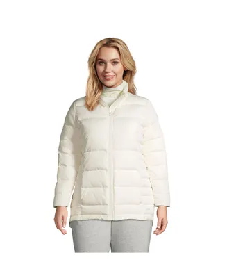 Lands' End Plus Size Down Puffer Jacket