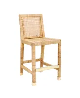 Tov Furniture Amara Rattan Counter Stool