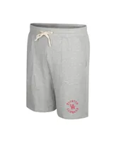 Men's Colosseum Heather Gray Houston Cougars Love To Hear This Terry Shorts