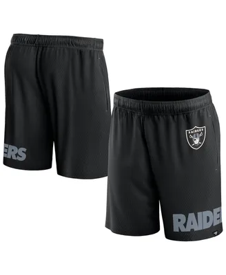 Men's Fanatics Black Las Vegas Raiders Clincher Shorts