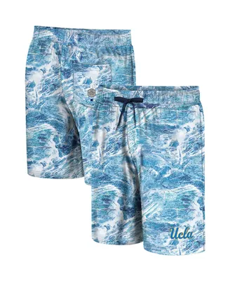Men's Colosseum Blue Ucla Bruins Realtree Aspect Ohana Swim Shorts