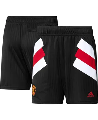 Men's adidas Black Manchester United Football Icon Shorts