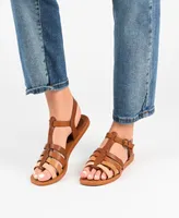Journee Collection Women's Benicia Flat Sandals