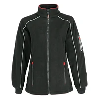 RefrigiWear Women's Hybrid Fleece Jacket - Lightweight Insulated Outerwear for Cold Weather