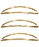 Style & Co 3-Pc. Set Twist Bangle Bracelets, Created for Macy's