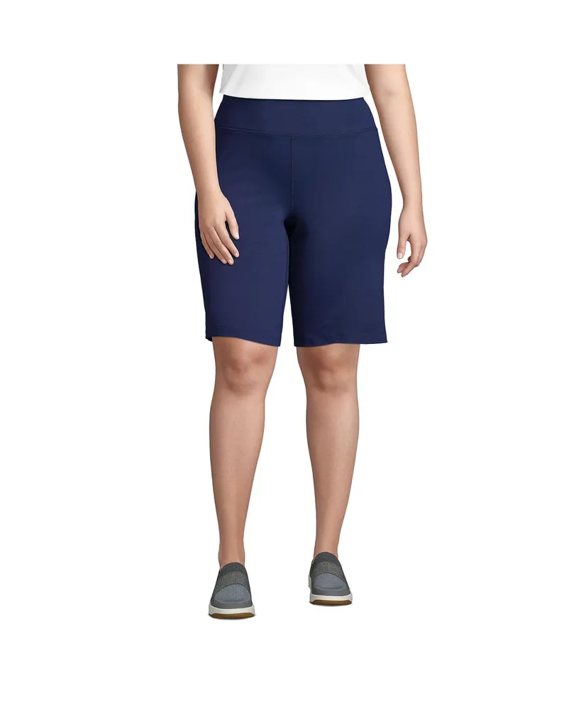 Lands' End Plus Size Active Relaxed Shorts