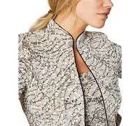 Alex Evenings Printed Jacket and Top Set, Regular & Petite Sizes